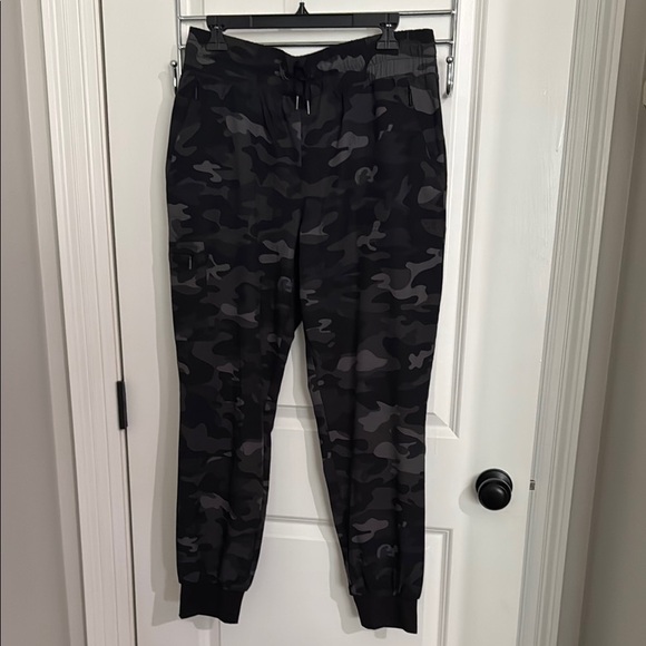 Chico's Black and Gray Jogger Track Pants - Picture 1 of 11
